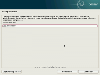Debian 8 netinstall 006 server config configurar interfaz de red ip fija configurar red manualmente
