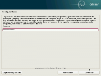 Debian 8 netinstall 006 server config configurar interfaz de red ip fija configurar red manualmente