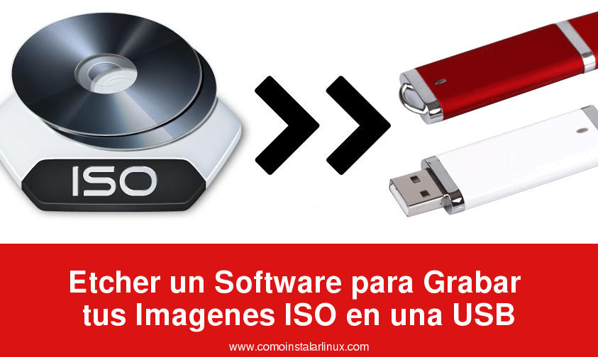 Etcher un Software para Grabar Imagenes ISO en