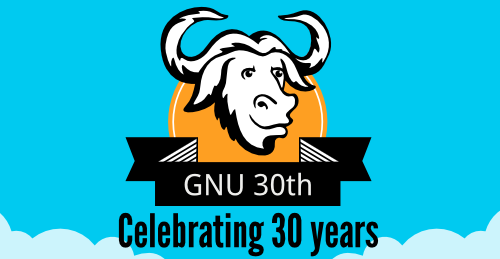30 aniversario del sistema GNU