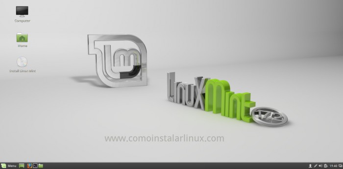 como instalar linux mint 17.2 rafaela iniciando la instalación install download