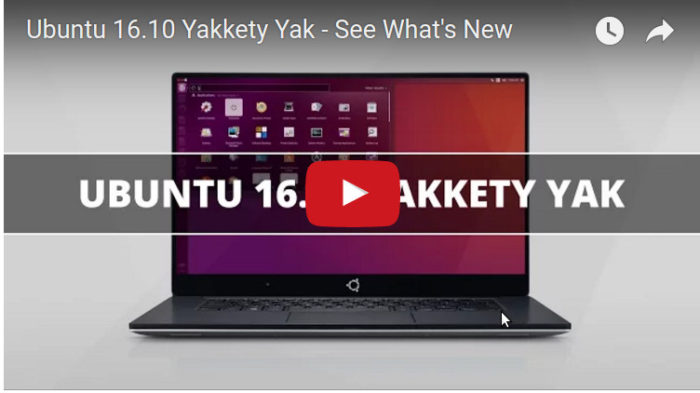 ubuntu 16.10 novedades y características de la versión video
