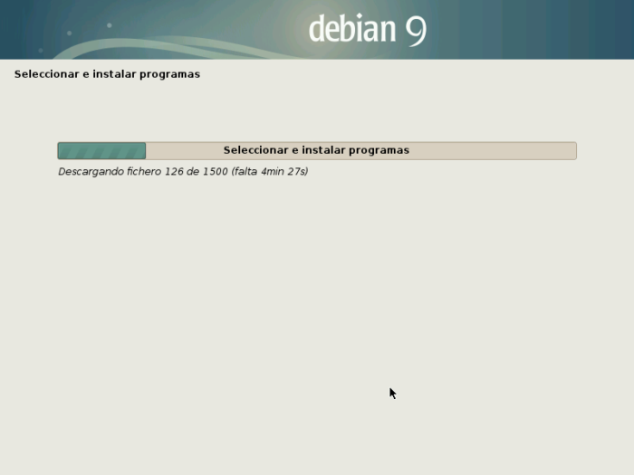 Debian 9 stretch package install instalacion de paquetes de software linux