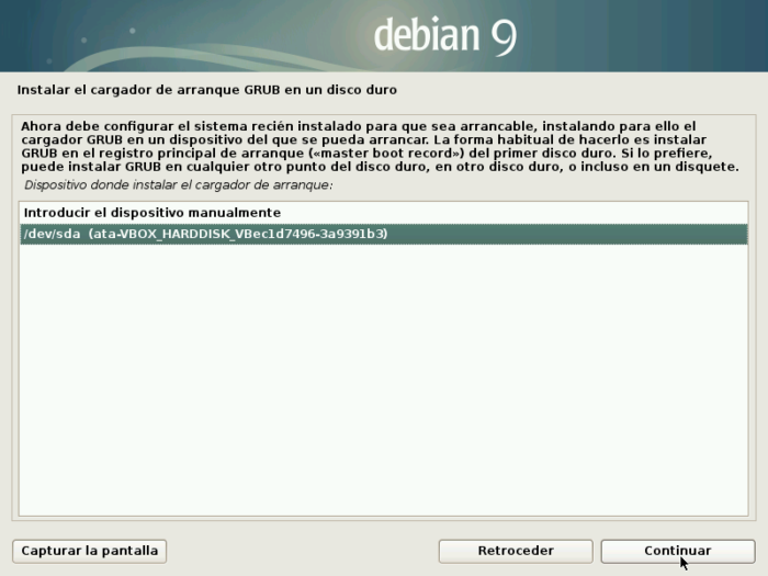 debian 9 stretch install disk