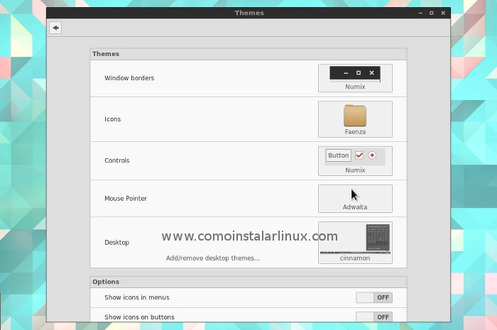 arch linux install arch linux instalar 11 personalizar cinnamon iconos faenza theme numix