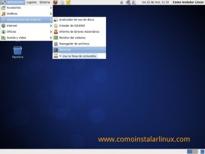 Como instalar Centos 6.4 - Como abrir una terminal