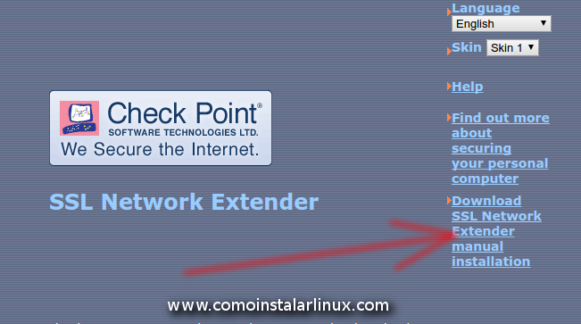 checkpoint vpn linux mint