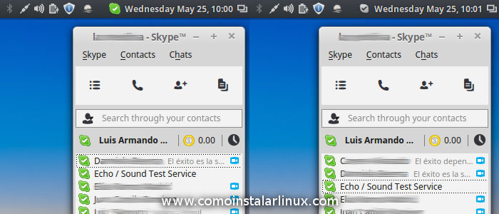 como cambiar el icono de skype en linux notificacion panel chance icon notification