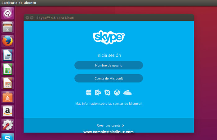como instalar skype en ubuntu 15.10