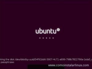 Como Instalar Ubuntu 12.10 contraseña para disco cifrado de ubuntu 12.10