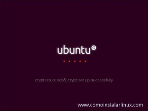 Como Instalar Ubuntu 12.10 clave de cifrado aceptada