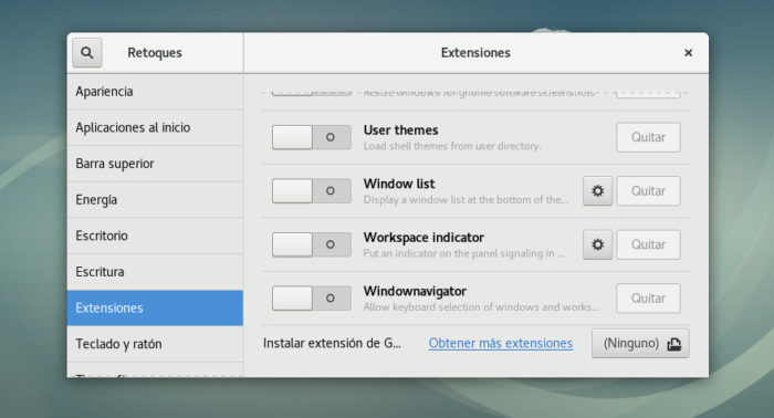 debian 9 gnome shell extensions setuo config install 02