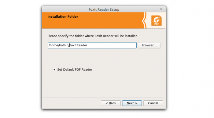 instalador de Foxit Reader pdf