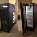 Linux server VBlock freezer refrigerador en rack VBlock funny and awesome rack