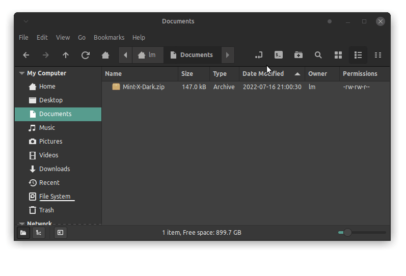 Como descomprimir cualquier archivo comprimido en Linux Mint 21 