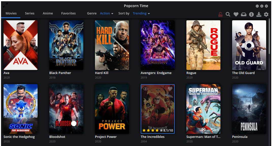 Popcorn Time Ubuntu descargar download instalar linux ubuntu